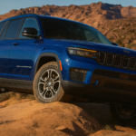 2024 Jeep Grand Cherokee Blue (Rocks) POSTER 24 X 36 INCH Looks Awesome!