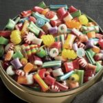 Bowl of Old Fashion Christmas Candy POSTER 24 X 24 INCH Christmas Wall Art