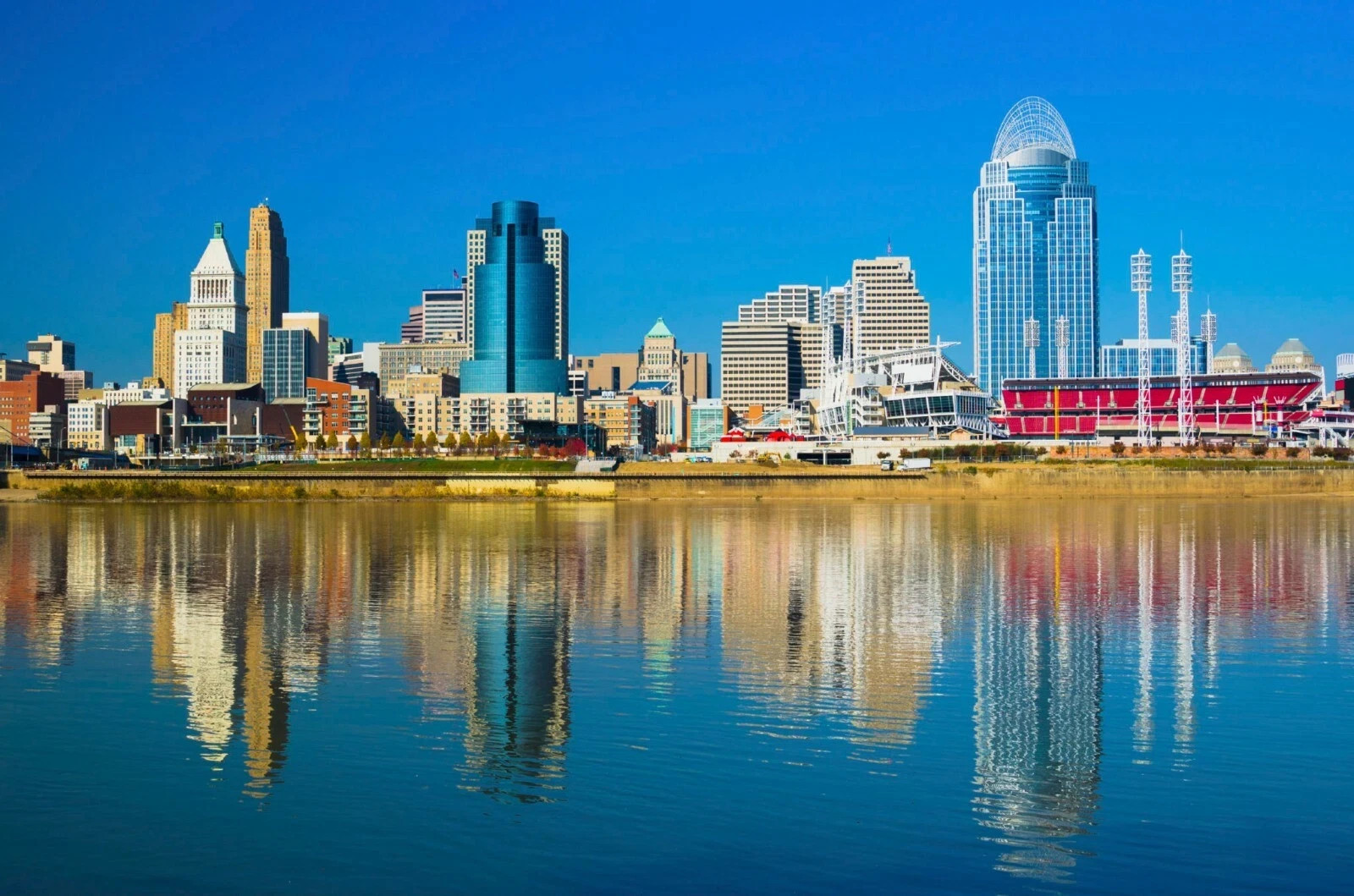 CINCINNATI-SKYLINE-POSTER-13-X-19-INCH-Wall-Art-127477320835 CINCINNATI SKYLINE POSTER 13 X 19 INCH Wall Art! - Image 1