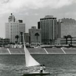 Corpus Christi Bay 1960s Texas POSTER 24 X 18 Inches Wall Art