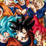 Dragon Ball Z Super Goku Six Transformations POSTER 24 X 18" SWEET!
