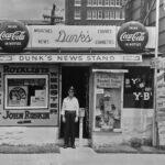 Dunk’s News Stand Waco Texas 1955 POSTER 24 X 18 Inches Wall Art