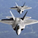 F-22 Raptor (Wingman) POSTER 24 X 36 Inches U.S. Military Aircraft
