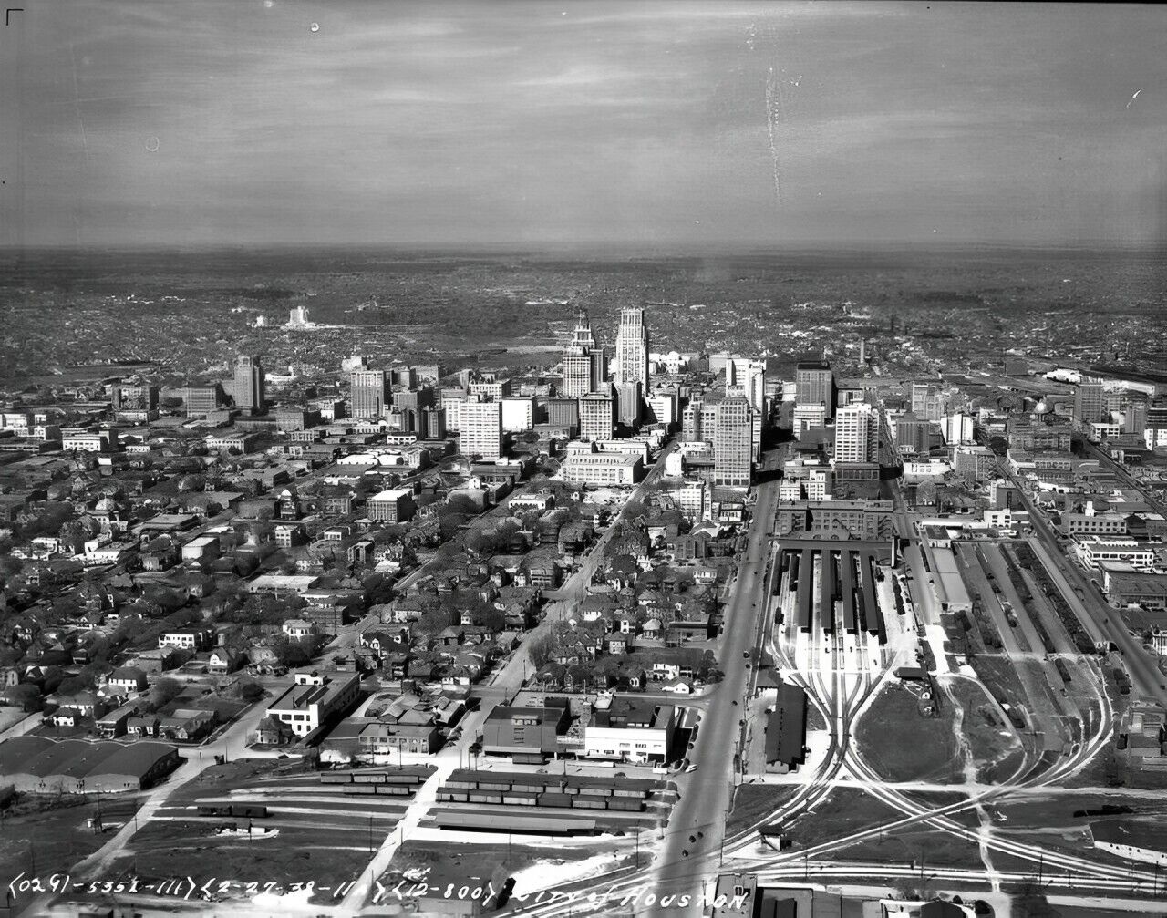Houston-Texas-in-1938-POSTER-24-X-18-Inches-Wall-Art-126903148525 Houston Texas in 1938 POSTER 24 X 18 Inches Wall Art - Image 1