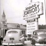 Howard Johnson's in the 1950s. 24X18 Vintage POSTER 24 X 24 Inches Wall Art
