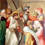Jesus Christ Carrying The Cross POSTER 24 X 36 INCH Catholic ACTS SAINTS