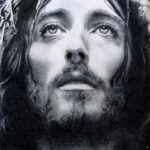 Jesus Christ Portrait POSTER 24 X 36 INCH Catholic ACTS SAINTS