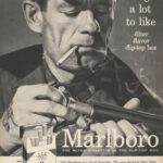 MARLBORO COUNTRY (1958) AD POSTER 24 X 36 Inches Looks GREAT! Cigarettes