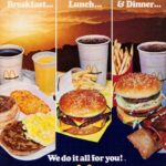 McDonald's Ad 1977 24X18 Vintage POSTER 24 X 24 Inches Wall Art