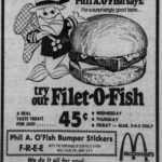 McDonalds Filet-O-Fish Ad 1976 POSTER 24 X 18 Inches Nice Wall Art