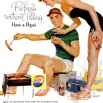 Pepsi Cola Ad (1956) POSTER 24 X 18 Inches Beautiful Wall Art