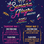 SAN ANTONIO FIESTA LA SEMANA ALEGRE 2025 POSTER 24 X 18 Inches Looks beautiful