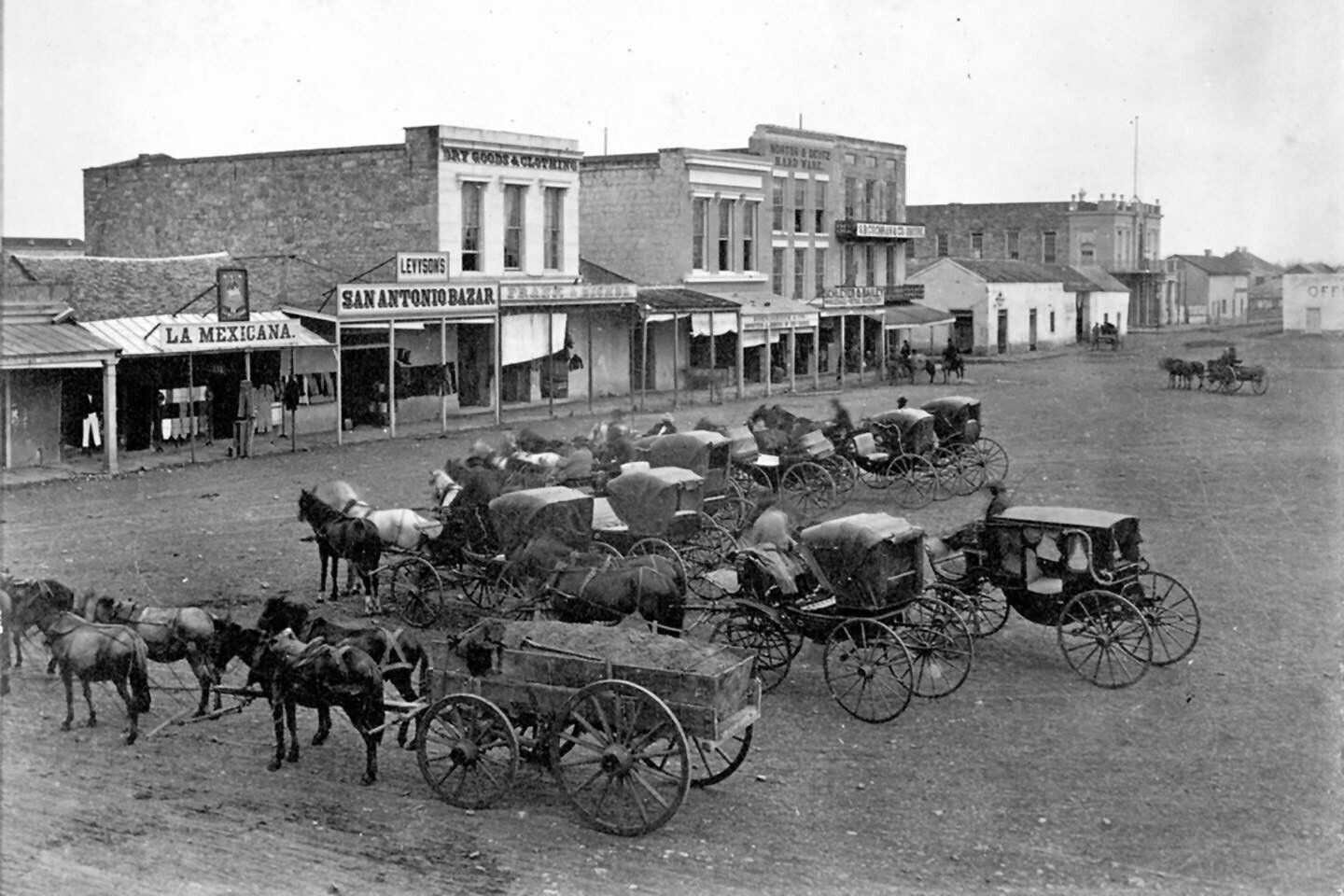 San-Antonio-Texas-1872-POSTER-24-X-18-Inches-Wall-Art-126903164075 San Antonio Texas 1872 POSTER 24 X 18 Inches Wall Art - Image 1