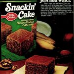 Snackin' Cake in the 1970s 24X18 Vintage POSTER 24 X 24 Inches Wall Art