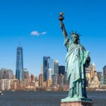 Statue of Liberty NYC Skyline POSTER 24 X 18 Inches Nice Wall Art