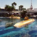 Submarine Voyage Disneyland 1960s POSTER 24" X 18" Vintage