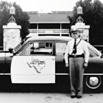 Texas DPS Highway Trooper 1950 POSTER 24 X 18 Inches ART