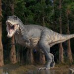 Tyrannosaurus Rex (Trees) DINOSAUR POSTER 24 X 18 Inches NICE!