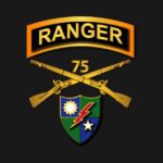 U.S. Army Ranger 75th Regiment (75) POSTER 24 X 24 Inches