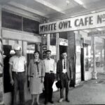 White Owl Cafe Abilene Texas 1930s POSTER 24 X 18 Inches WALL ART