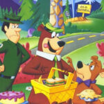 Yogi Bear and Boo Boo Vintage Comics (Picnic) 24 X 18 Inches Sweet!