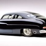 1950 Mercury Hot Rod (Rear Side) POSTER 24 X 36 INCH CLASSIC CARS Looks GREAT!