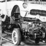 1953 Chevrolet Corvette Assembly Line (Engine Mate) POSTER 13 X 19 Inch SWEET!
