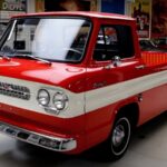 1961 Chevrolet Corvair Ramp Side Pickup POSTER 24 X 36 INCH