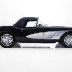 1961 Chevrolet Corvette Tripple Black POSTER 24 X 36 INCH SWEET!