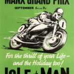 1961 ISLE OF MAN TT RACES Motorcycle POSTER 24 X 36 INCH Sweet!