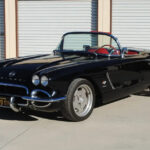 1962 Chevrolet Corvette BLACK POSTER 24 X 36 INCHES SWEET!