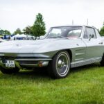 1963 Chevrolet Corvette (Grass) POSTER 24 X 36 INCH Nice Wall Art!