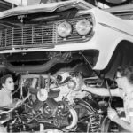 1964 Chevrolet Impala Assembly Line (Engine Mate) POSTER 13 X 19 Inch SWEET!