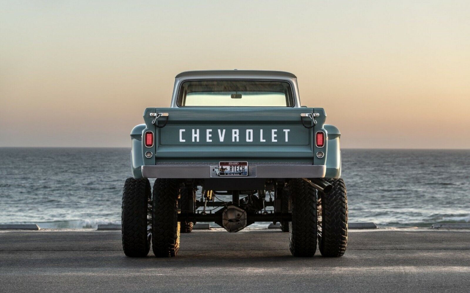 1966-Chevrolet-Truck-Custom-rear-POSTER-24-X-36-INCH-114684801676 1966 Chevrolet Truck Custom (rear) POSTER 24 X 36 INCH - Image 1