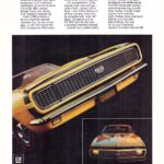 1967 CHEVY CAMARO SS Ad POSTER 24 X 36 INCH SWEET!