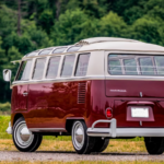 1967 Volkswagen 21-Window Samba Bus (REAR) POSTER 24 X 36 Inches PURE FUN!