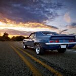 1969 Chevrolet Camaro Rear Road POSTER 24 X 36 INCH Looks GREAT!