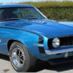 1969 Chevy Camaro SS (Blue) POSTER 24 X 36 INCH SWEET!