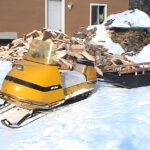 1969 Ski Doo Olympique Snowmobile SLED Poster 24 X 18 Inch SWEET!