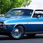 1970 Dodge Challenger (Blue) POSTER 24 X 36 INCH SWEET!