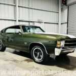 1971 Chevrolet Chevelle Malibu SS (Green - Garage) POSTER 24 X 36 INCH AWESOME!