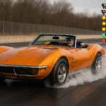 1971 Chevrolet Corvette Convertible LT-1 Dragstrip POSTER 24 X 36 INCH Sweet!