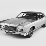1971 Lincoln Continental 4 Door POSTER 24 X 36 INCH Looks Sweet!