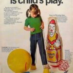1972 ROMPER ROOM Physical Fitness Toys Ad POSTER 24 X 18 Inches Nice