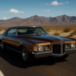 1973 Pontiac Grand Prix (Mountains) POSTER 24 X 36 INCH