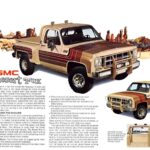 1977 GMC Desert Fox Truck Ad POSTER 24 X 24 Inches Wall Art
