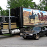1977 Kenworth W900 Smokey And The Bandit POSTER 24 X 18 INCHES Big Rig
