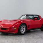 1982 Corvette (In Red) POSTER 24 X 36 Inches SWEET!