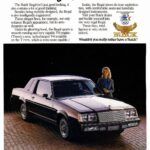 1984 BUICK REGAL (AD) POSTER 24 X 36 INCH SWEET LOOKING!