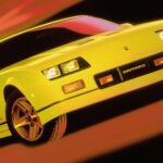 1985 Chevroley Camaro IROC- Z Yellow POSTER 24 X 36 INCH SWEET LOOKING!
